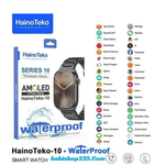 Haino Teko SERIES 10 Waterproof – 3 bracelets interchangeables